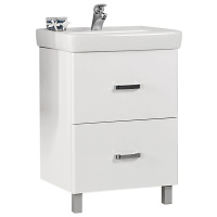 Тумба с раковиной Aquaton Америна Н 1A169201AM010 60 белый