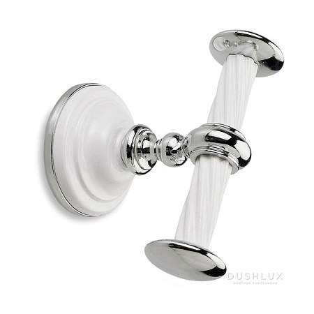 Крючок Stil Haus Giunone G13(03) хром/белый