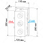 Термосмеситель встраиваемый RGW Shower Panels 21140541-11 хром - фото 5