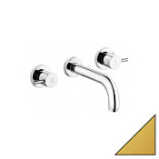 Смеситель Emmevi Piper 45155/ORS для раковины, зачищенное золото