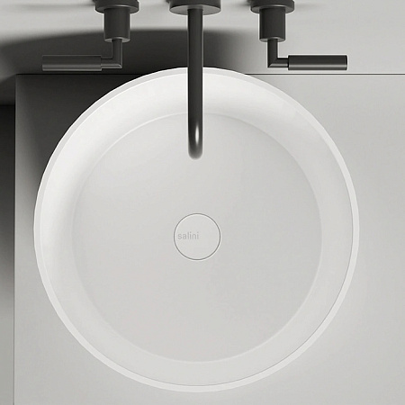 Раковина Salini Armonia 04 130118G 46 белый глянцевый