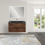 Мебель для ванной Vincea Mia VMC-2MA900RW 90 подвесная, 2 выкатных ящика, R.Wood