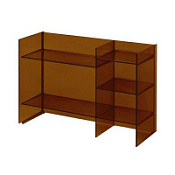 Полка Laufen Kartell by Laufen 3.8933.1.081.000.1 75 янтарь