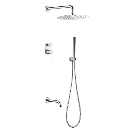 Верхний душ Boheme Uno 422-CR хром
