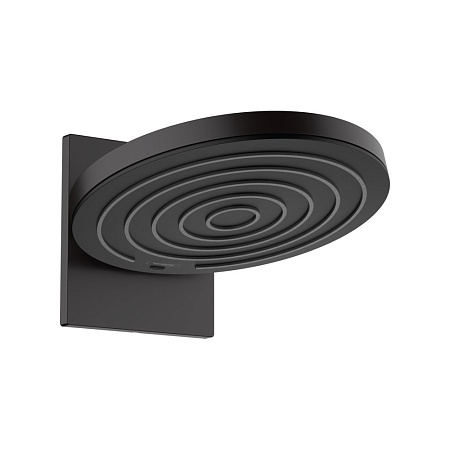 Верхний душ Hansgrohe Pulsify 24150670 с кронштейном, черный матовый