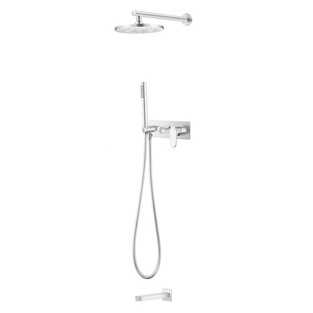 Верхний душ Boheme Spectre 423-MW белый матовый