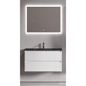 Мебель для ванной Sancos Libra 90 LB90W белый/черный