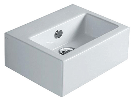 Раковина Simas Frozen FZ 14 bia 0 hole 43x33,5x16 без отверстия под смеситель, белый