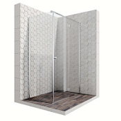 Душевой уголок Ambassador Diamond 12011104R 120х80 хром