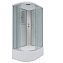 Душевая кабина Niagara Classic NG-2310-14R 120x80x215 стекло матовое/профиль серебро