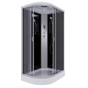 Душевая кабина Niagara Classic NG-3512-14RP 120x80x215 стекло тонированное/профиль серебро
