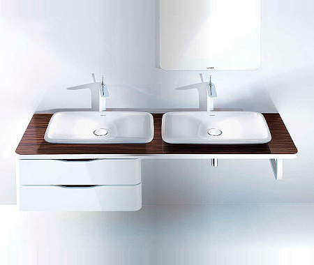 Раковина Duravit Puravida 0369700000 70 белый глянцевый