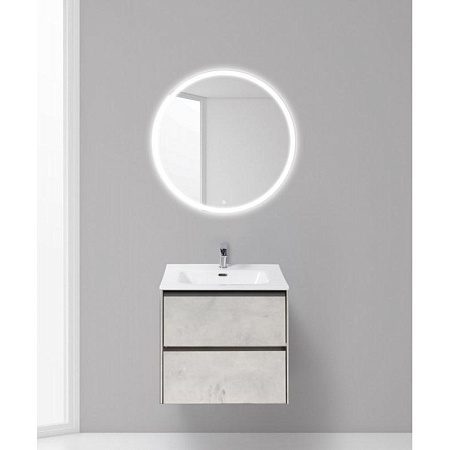 Тумба с раковиной BelBagno Pietra PIETRA-600-2C-SO-ST Stucco Cemento Leggero