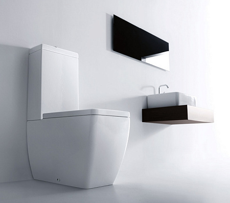 Унитаз-компакт Kerasan Ego 321701 белый