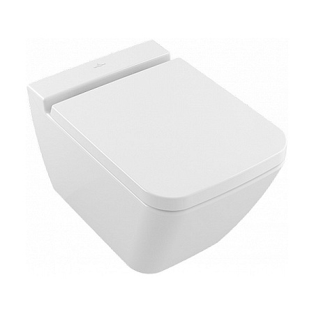 Унитаз подвесной Villeroy & Boch Finion 4664R0R1 микролифт, альпийский белый CeramicPlus