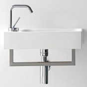 Раковина накладная Kerasan Cento 353701L*1 45x25 белый