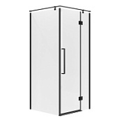 Душевой уголок Niagara Nova NG-6831-34BLACK 90x90x195 стекло прозрачное/профиль черный матовый
