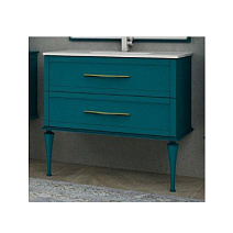 Тумба с раковиной Cezares Tiffany 54953 100 Blu Petrolio