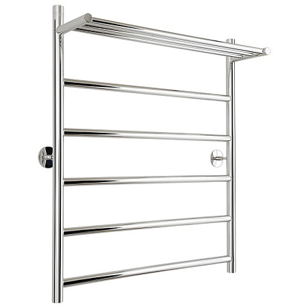 Полотенцесушитель водяной Стилье Универсал-54 80х60 с полкой, хром