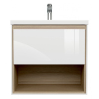 Тумба с раковиной Cersanit Louna 64070 60 белый