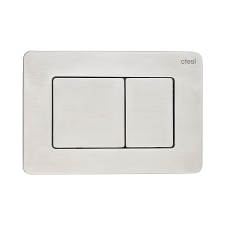 Кнопка смыва Ctesi Steel BK0202140 нержавеющая сталь