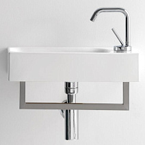 Раковина накладная Kerasan Cento 353701R*1 45x25 белый