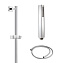 Душевой гарнитур Palazzani Qube stick 9920B310G хром - фото 2