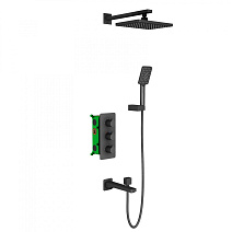 Душевой комплект Timo Petruma SX-5149/03SM черный
