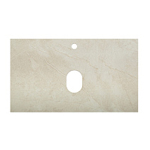 Столешница BelBagno KEP-80-MCO 80 с отверстием под смеситель Marmo Crema Opaco Столешница BelBagno KEP-80-MCO 80 с отверстием под смеситель Marmo Crema Opaco