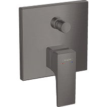 Смеситель Hansgrohe Metropol 32545340 для ванны, шлифованный черный хром