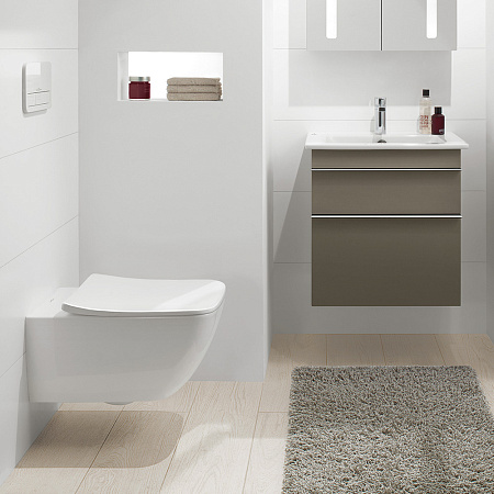 Чаша для унитаза подвесного Villeroy & Boch Venticello 4611R001 альпийский белый