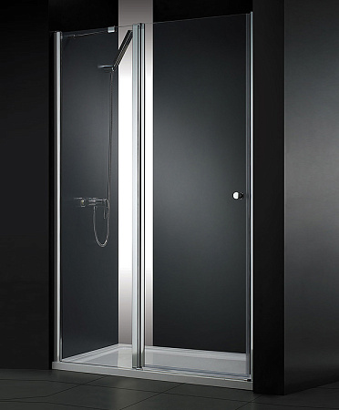 Душевая дверь в нишу Cezares Elena ELENA-B-12-90-P-Cr-L рифленое стекло