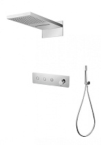 Душевой комплект Boheme Fusion 130-CR для душа, хром