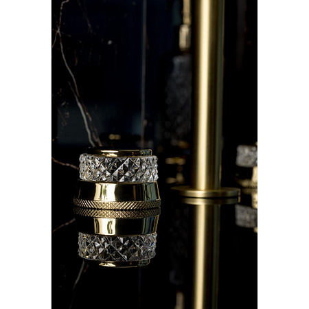 Смеситель Boheme Aura 152-G-A для раковины, золото