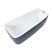Акриловая ванна Aquanet Family Trend 90778-GW-MB 170х78 Gloss Finish/Black matte черный