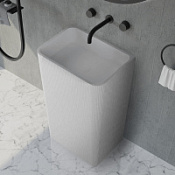 Раковина отдельностоящая ABBER Stein AS2505-H белый матовый