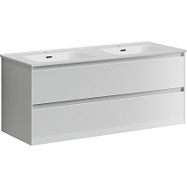Тумба под раковину Sancos Cento 120 CN120-2W белый глянцевый Тумба под раковину Sancos Cento 120 CN120-2W белый глянцевый