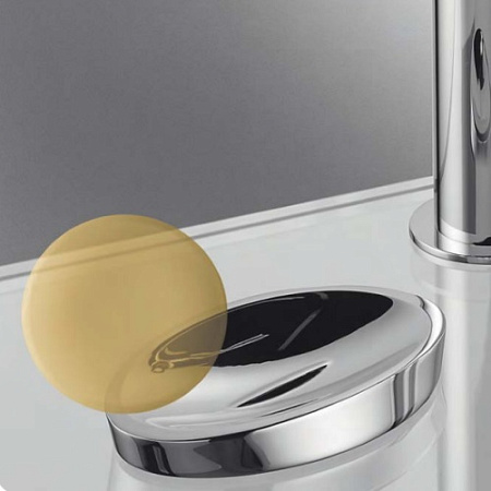 Мыльница Colombo Plus W4940.NM настольная, черный матовый