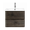 Тумба с раковиной BelBagno Albano ALBANO-600-2C-SO-RNG 60 подвесная, Robere Nature Grigio