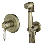 Гигиенический душ со смесителем Lemark Villa LM4819B бронза