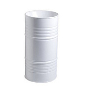 Раковина Kerasan Artwork Barrel 4742K01 отдельностоящая, слив в пол, белый Раковина Kerasan Artwork Barrel 4742K01 отдельностоящая, слив в пол, белый