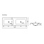 Раковина накладная Ceramica Nova Grace CN7022MBwx 141x45,7x13,7 без отв. под смес., черный матовый - фото 4