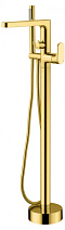 Смеситель Boheme Spectre 459-G напольный, для ванны с душем, золото