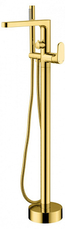 Смеситель Boheme Spectre 459-G напольный, для ванны с душем, золото