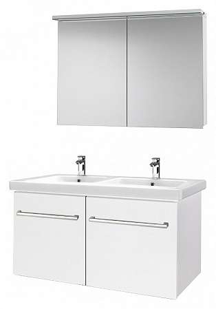 Мебель для ванной Dreja Inn 125 белый глянец