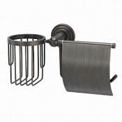 Держатель туалетной бумаги и освежителя WasserKRAFT Isar K-7359 темная бронза