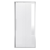 Душевая дверь Niagara Nova NG-64-9A 90x195 стекло прозрачное/профиль хром