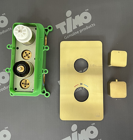 Душевой комплект Timo Petruma SX-5019/17SM золото