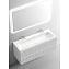 Мебель для ванной Sancos Snob T 120 SNT120W два смесителя, Bianco - фото 6