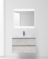 Мебель для ванной BelBagno Luce LUCE-800-2C-SO-ST Stucco Cemento Leggero